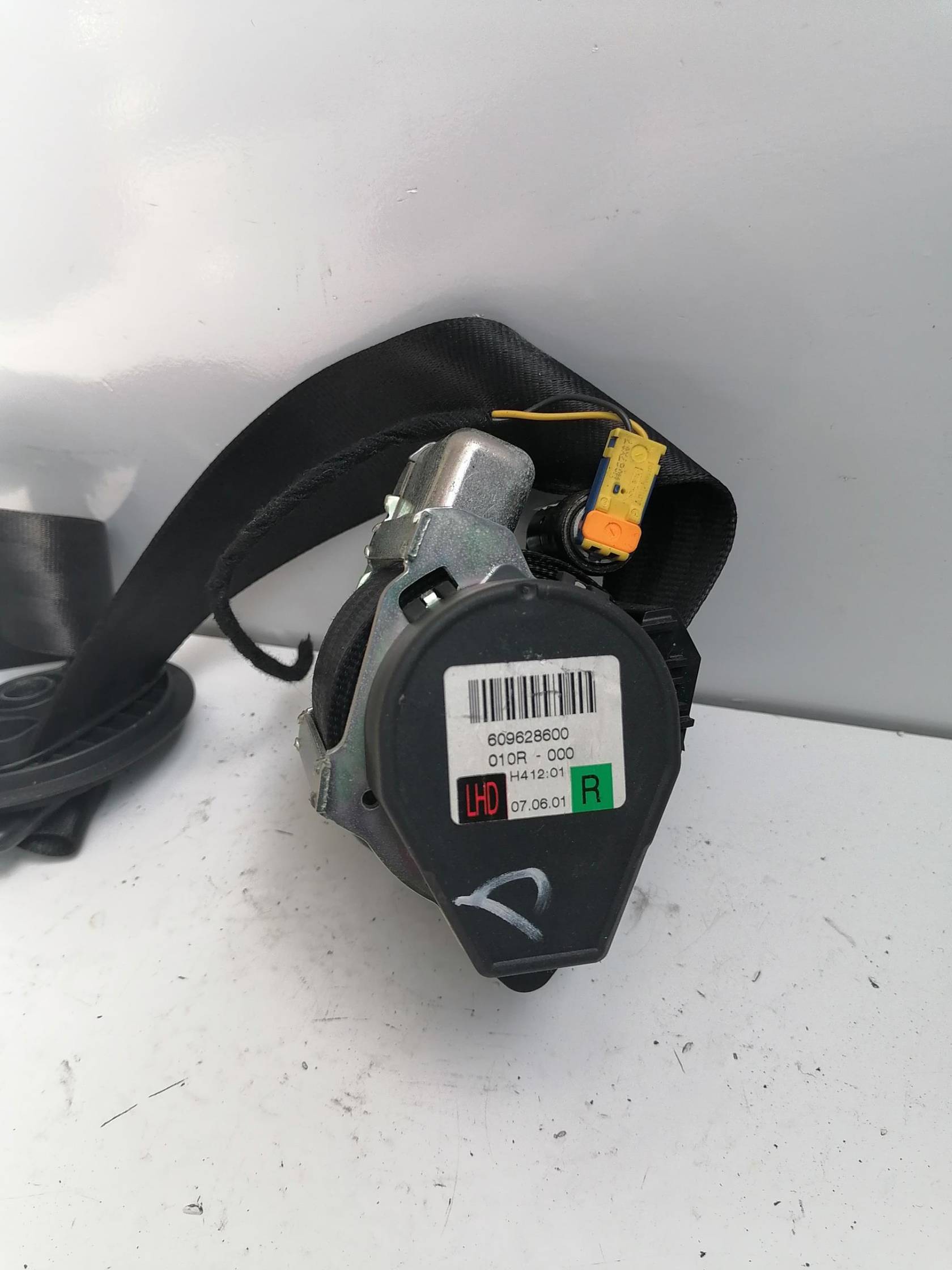 Cintura di sicurezza ant. dx.